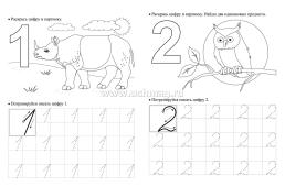Тренажёр. Цифры: для детей 4 лет — интернет-магазин УчМаг