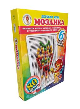 Мозаика "Сова": 6 схем сборки, 80 фишек — интернет-магазин УчМаг