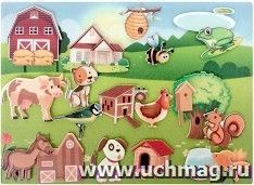 Кто где живёт, узнаю - всех угадаю!: игра развивающая для детей старше 3-х лет из фетра+ карточки "Мир Животных. Я рисую и раскрашиваю" — интернет-магазин УчМаг