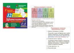 Таблица умножения - легко! 9 в 1 — интернет-магазин УчМаг