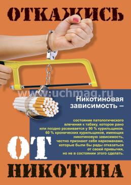 Комплект плакатов "Профилактика курения": 4 плаката (Формат А3) с методическим сопровождением — интернет-магазин УчМаг