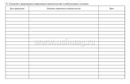 Медицинская карта пациента, получающего медицинскую помощь в амбулаторных условиях №_: форма № 025/у от 15 декабря 2014 г. № 834 — интернет-магазин УчМаг