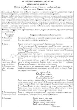 Сезонные прогулки. Карта-план для воспитателя. Сентябрь-февраль. Младшая группа (от 3 до 4 лет): комплект из 112 тематических карт (56 листов с двусторонней — интернет-магазин УчМаг