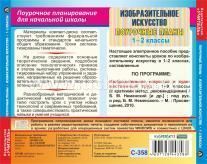 Изобразительное искусство. 1-2 классы: поурочные планы по программе под редакцией Б. М. Неменского и др. Компакт-диск для компьютера — интернет-магазин УчМаг