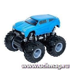 Джип Bondibon 4WD со светящимся в темноте корпусом, синий — интернет-магазин УчМаг