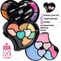 Набор детской косметики Eva Moda "Сердце" — интернет-магазин УчМаг